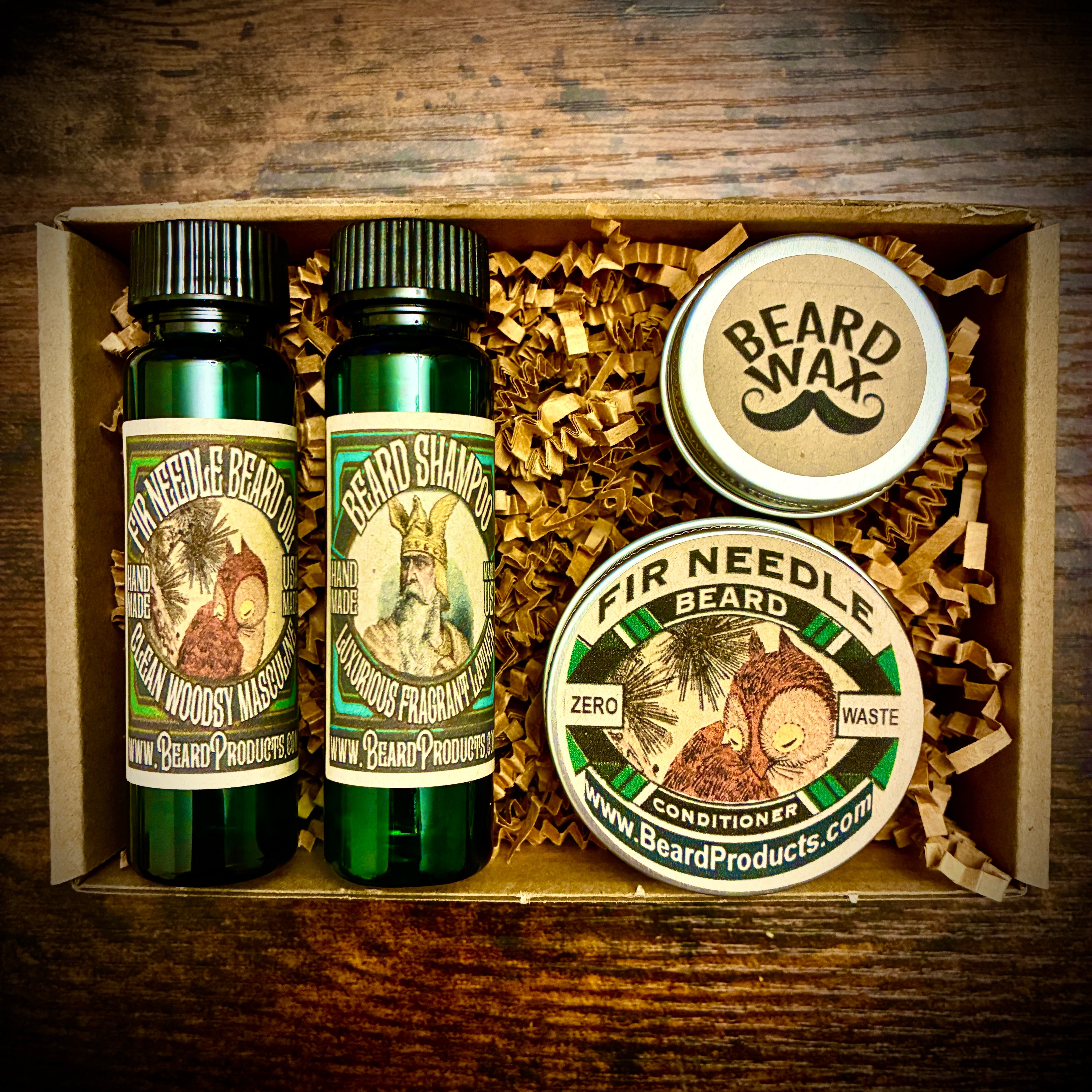 Fir Needle Beard Kit