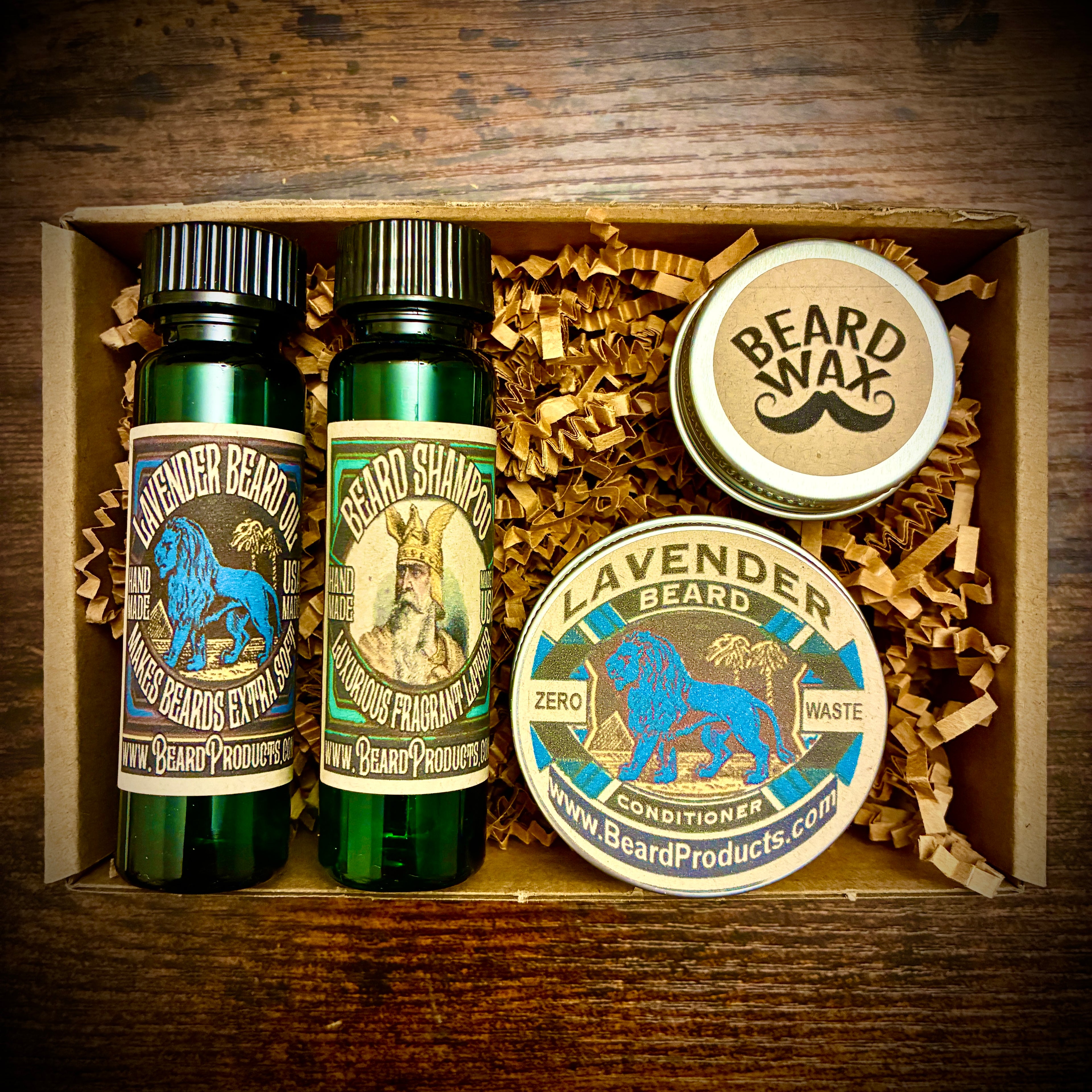 Lavender Beard Kit