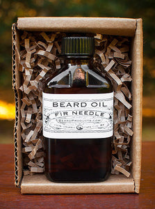 fir needle beard oil